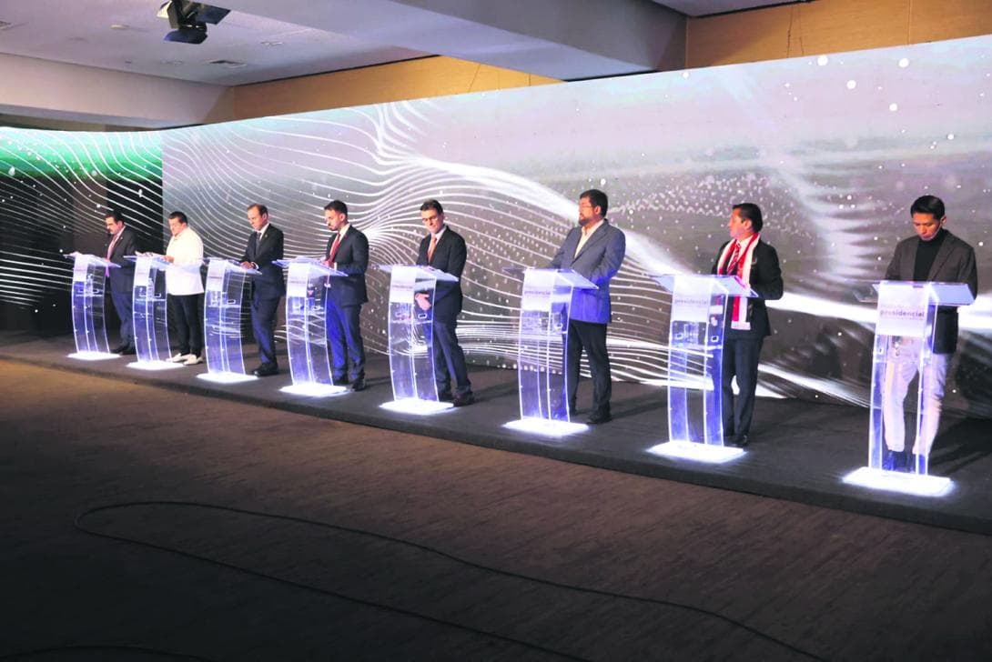 TSE SUSPENDE DEBATE PRESIDENCIAL EN LA PAZ