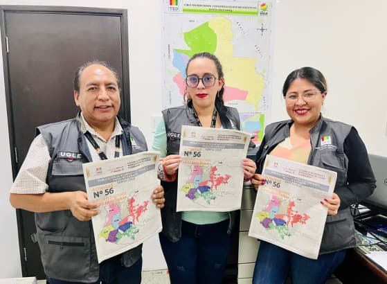 TED SANTA CRUZ PUBLICA LISTA DE RECINTOS ELECTORALES