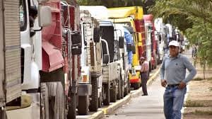 PRODUCTORES PROTESTAN POR FALTA DE DIÉSEL