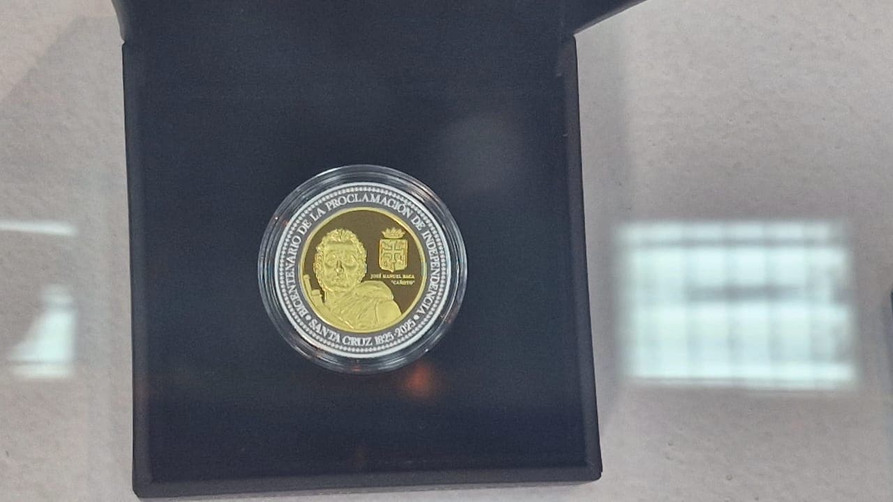EDICIONES LIMITADAS: MONEDA DE SANTA CRUZ Y BILLETE DEL BICENTENARIO