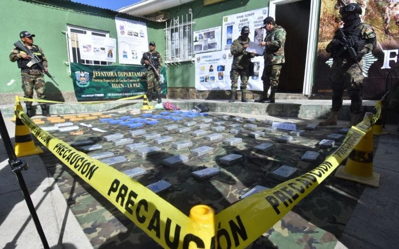 EEUU VUELVE A INCLUIR A BOLIVIA EN LISTA DE PAÍSES CON FALLAS EN LA LUCHA ANTIDROGAS