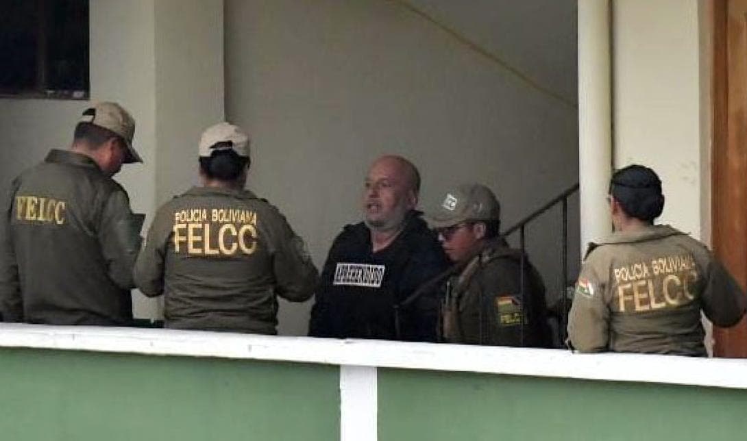MURILLO LLEGA A LA PAZ Y ESPERA AUDIENCIA CAUTELAR POR PROCESOS PENDIENTES EN BOLIVIA