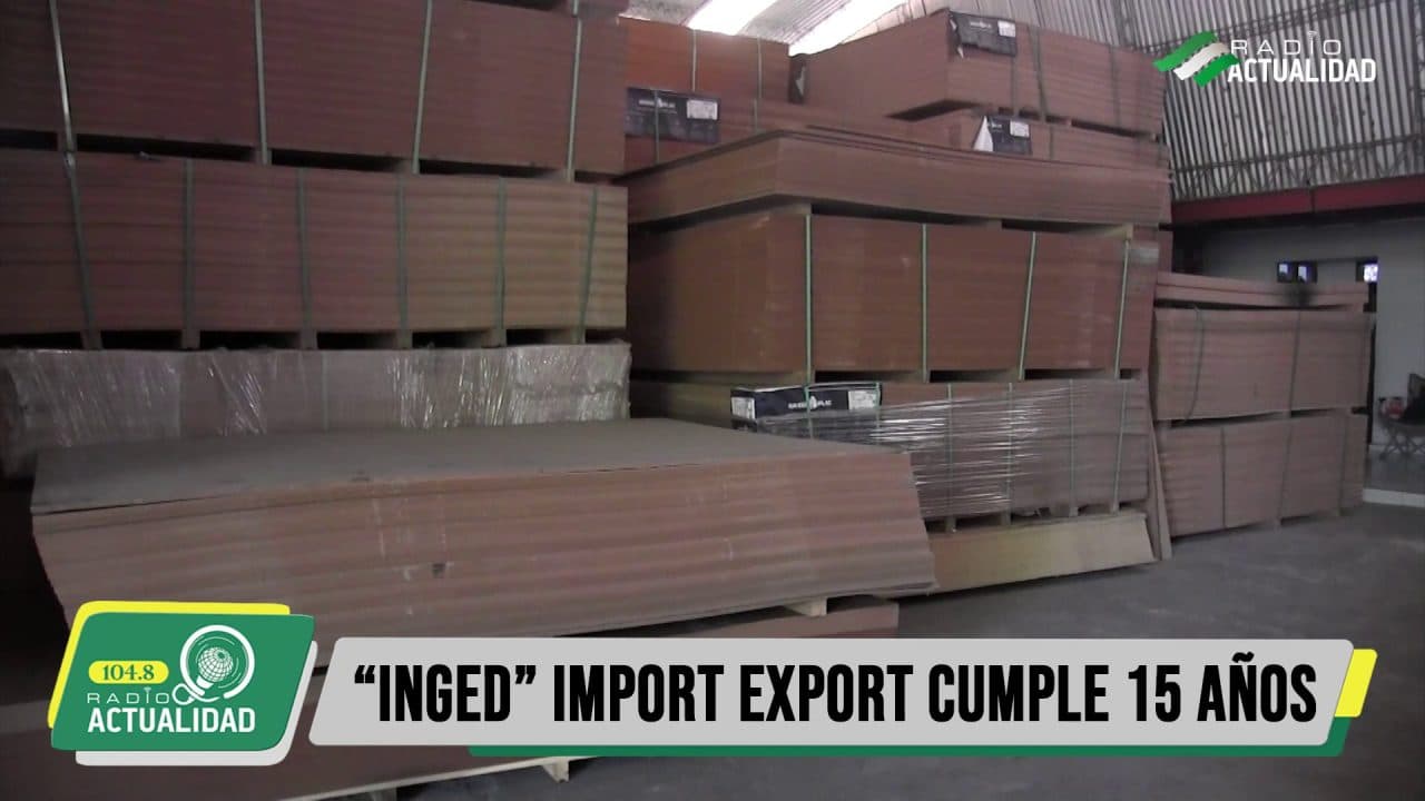 INGED IMPORT EXPORT CELEBRA 15 AÑOS EN EL MERCADO CON GRANDES DESCUENTOS EN TODOS SUS PRODUCTOS