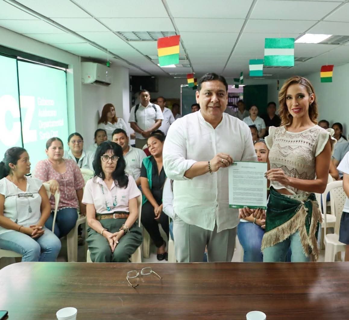 DESIREE DURÁN ASUME LA DIRECCIÓN DEL SEDEPOS EN SANTA CRUZ