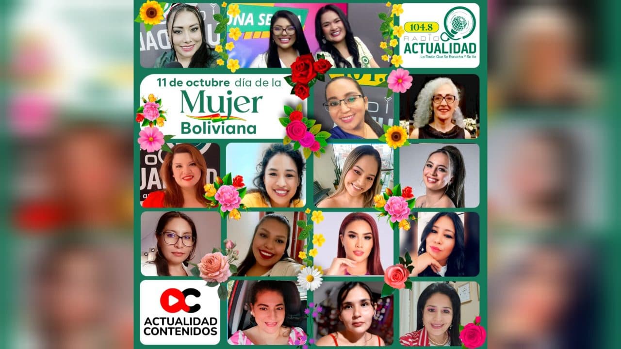 11 DE OCTUBRE: DÍA DE LA MUJER BOLIVIANA