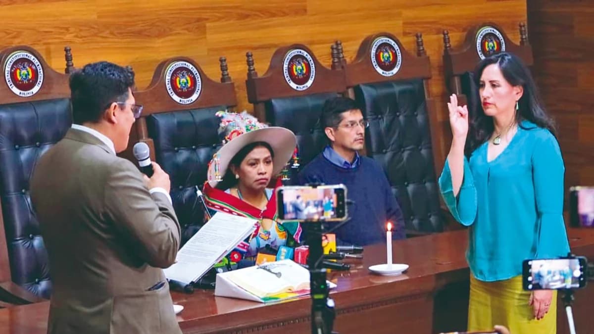 PAOLA VERÓNICA PRUDENCIO ASUME LA PRESIDENCIA DEL TCP Y DECLARA EL FIN DE LA AUTOPRÓRROGA