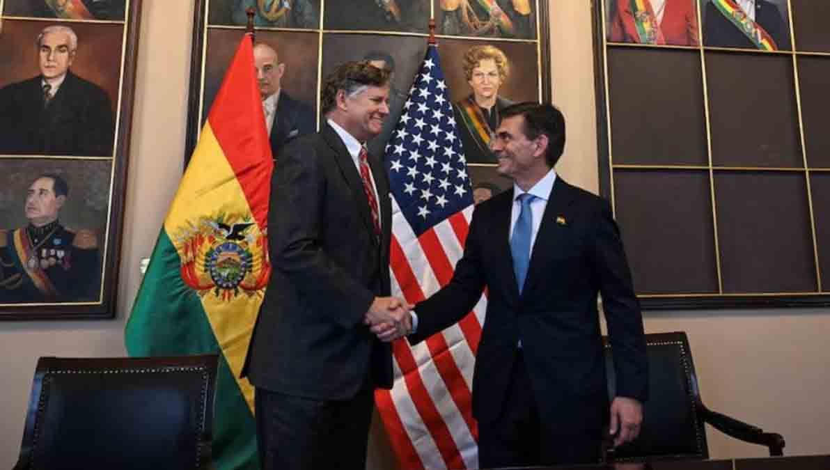 BOLIVIA Y ESTADOS UNIDOS RELANZAN COOPERACIÓN ECONÓMICA Y COMERCIAL