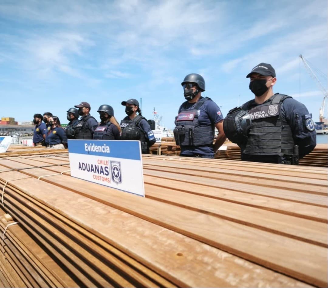 FISCALÍA CONFIRMA QUE DROGA INCAUTADA EN CHILE SALIÓ DE SANTA CRUZ Y TENÍA DESTINO ESPAÑA