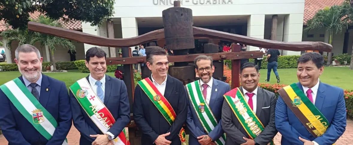 PRESIDENTE PAZ VISITA MONTERO Y SE REUNIRÁ CON SECTOR CAÑERO