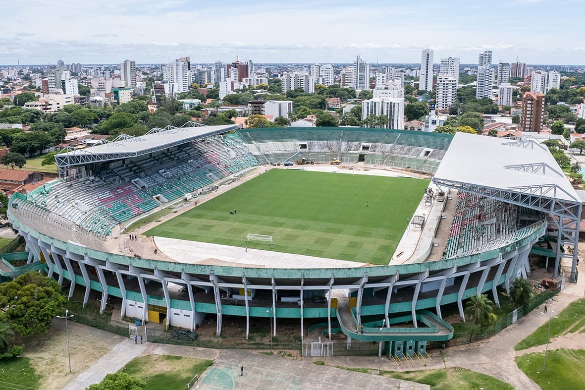 OBRAS DEL ESTADIO TAHUICHI AGUILERA AVANZAN A DOBLE TURNO PARA SU REAPERTURA