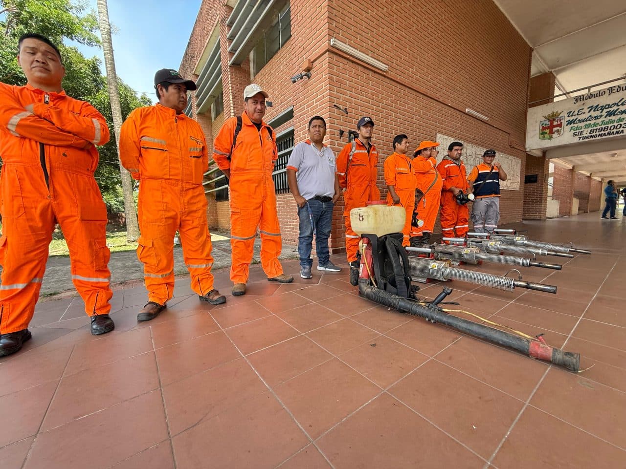 MUNICIPIO INICIA LIMPIEZA Y FUMIGACIÓN EN MÁS DE 500 UNIDADES EDUCATIVAS