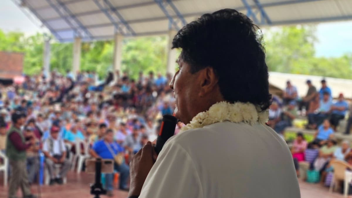 EVO MORALES AUSENTE DE LOS ACTOS PROTOCOLARES DEL ESTADO PLURINACIONAL POR PROBLEMAS DE SALUD