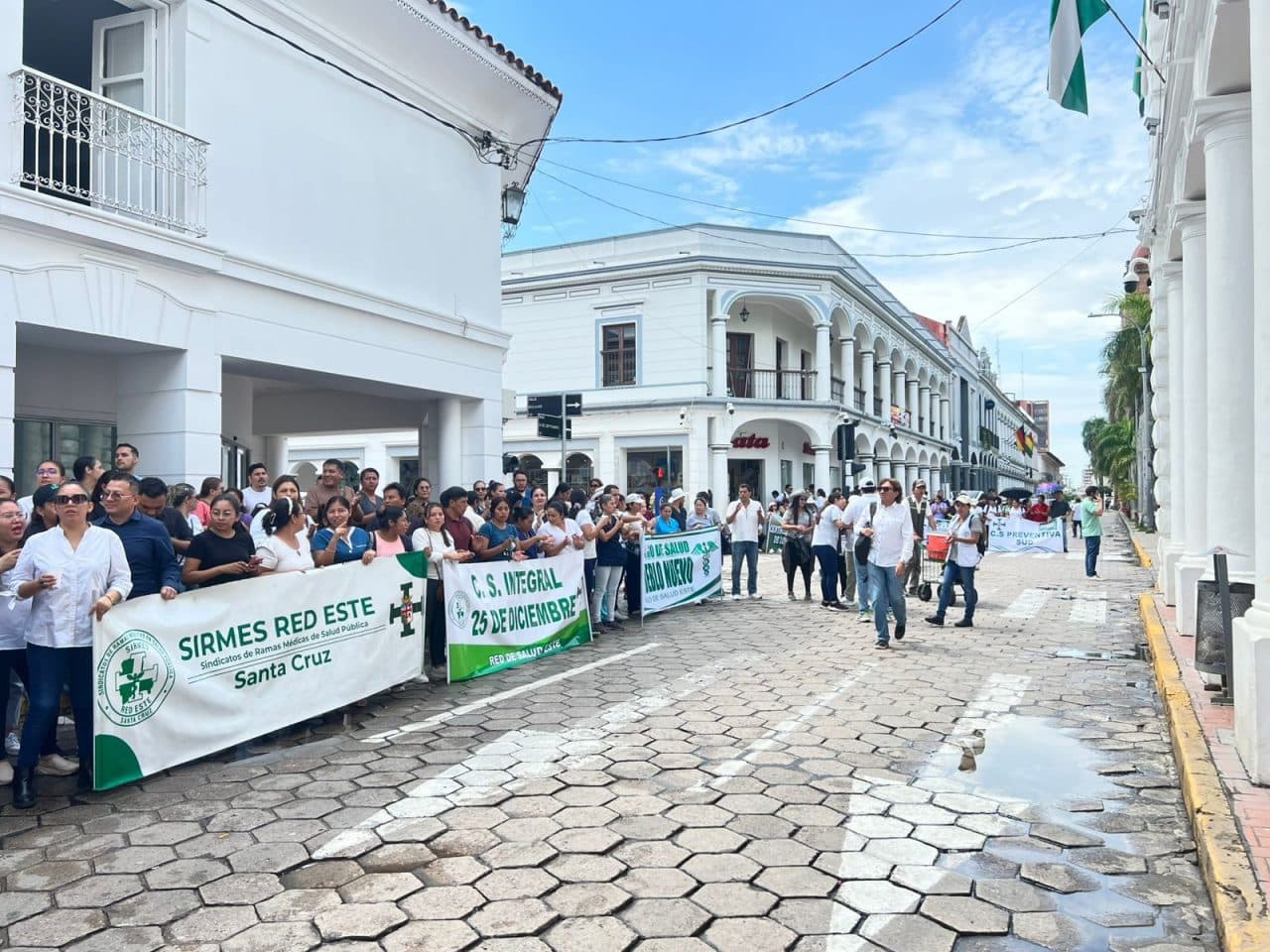 FERNÁNDEZ EXIGE AL SECTOR SALUD CUMPLIMIENTO LABORAL Y ANUNCIA MEDIDAS LEGALES