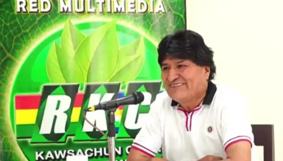 EVO MORALES NO TIENE REGISTRO DE SALIDA LEGAL