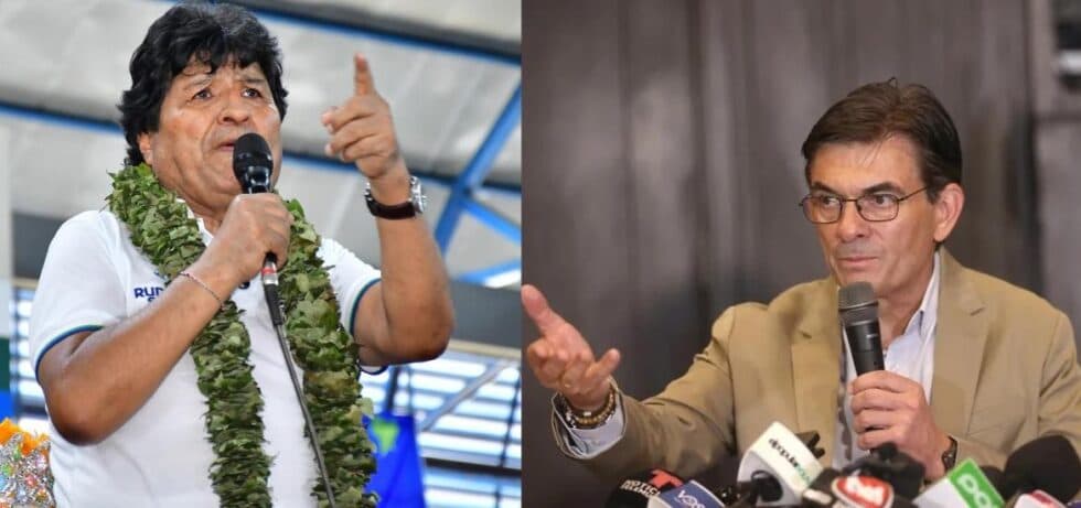 EVO MORALES CRITICA A RODRIGO PAZ POR LIMITAR FUNCIONES DE LA VICEPRESIDENCIA