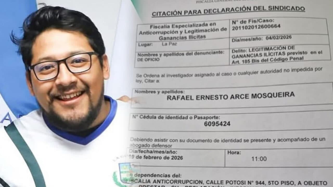 RAFAEL ARCE MOSQUEIRA CITADO POR CASO DEL FONDO INDÍGENA