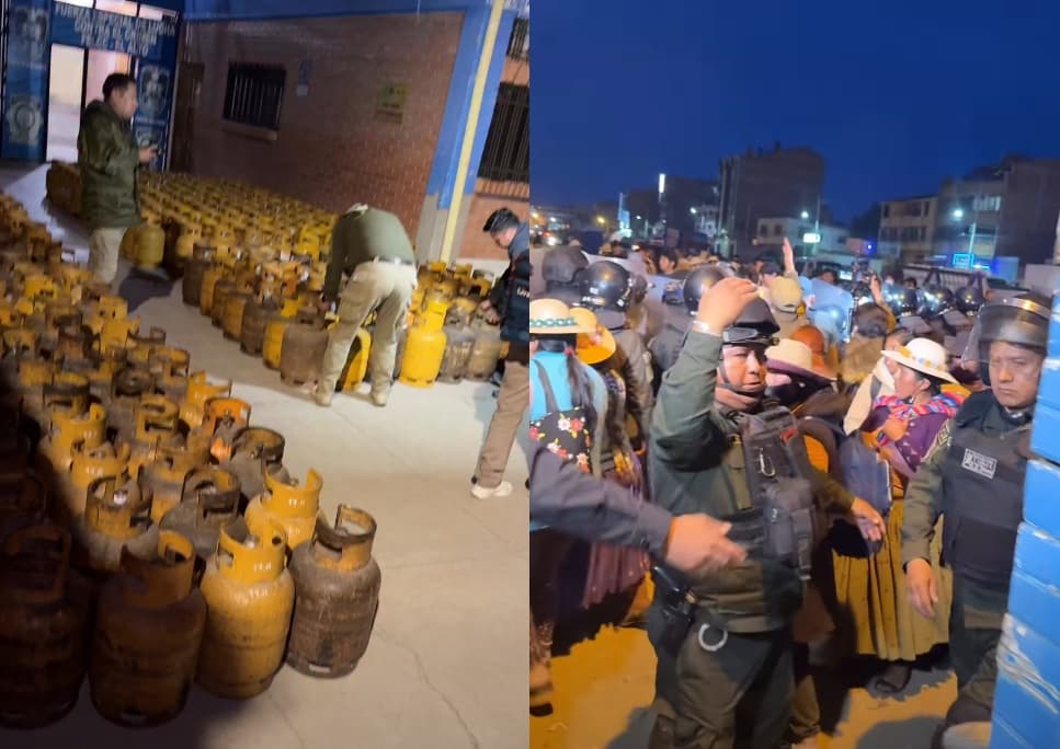 RESISTENCIA VECINAL MARCA OPERATIVO DE LA ANH POR ACOPIO DE GLP