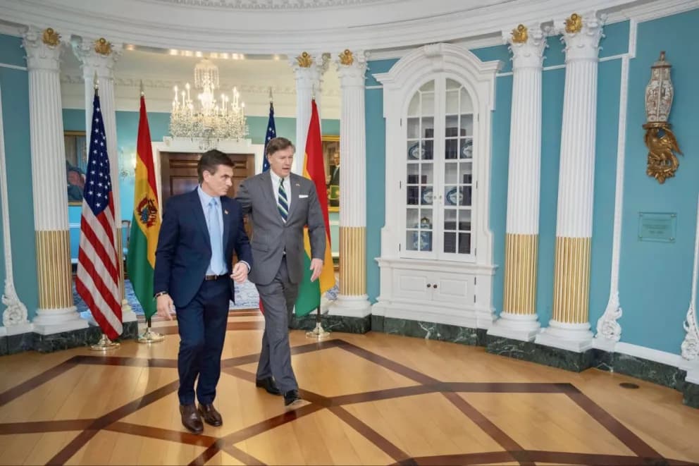 COMITIVA DE EE.UU. SOSTIENE ENCUENTROS CON AUTORIDADES Y PRIVADOS EN BOLIVIA