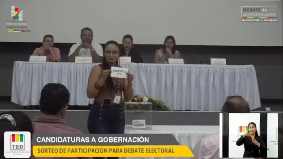 CANDIDATOS A LA GOBERNACIÓN SE ENFRENTAN HOY EN EL DEBATE DEPARTAMENTAL