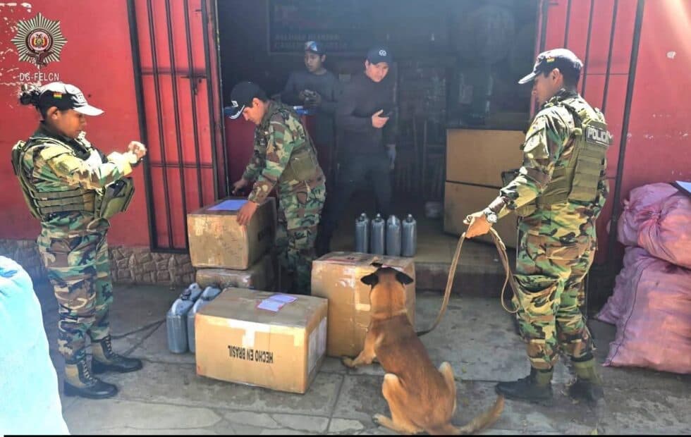 FELCN DECOMISA 162 PAQUETES DE MARIHUANA EN ENCOMIENDAS EN TARIJA