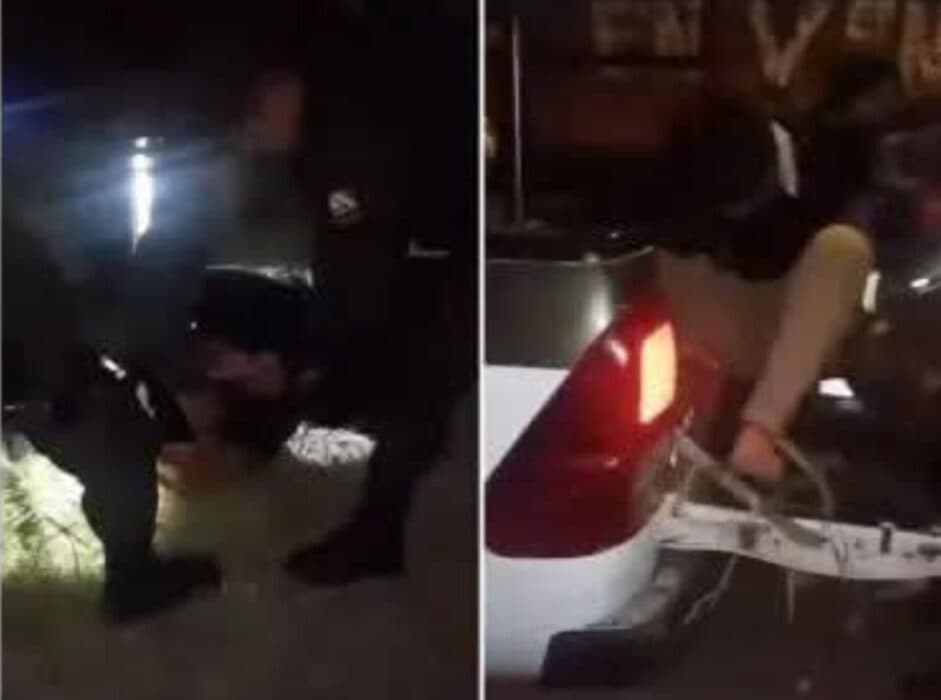 VECINOS DETIENEN A JOVEN TRAS AGREDIR A SU MADRE CON CUCHILLO EN SANTA CRUZ