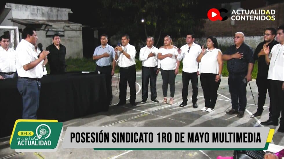 FSTPSC POSESIONÓ AL SINDICATO 1RO DE MAYO MULTIMEDIA