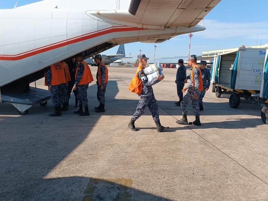 PARAGUAY COMPLETA ENVÍO DE AYUDA HUMANITARIA PARA BOLIVIA