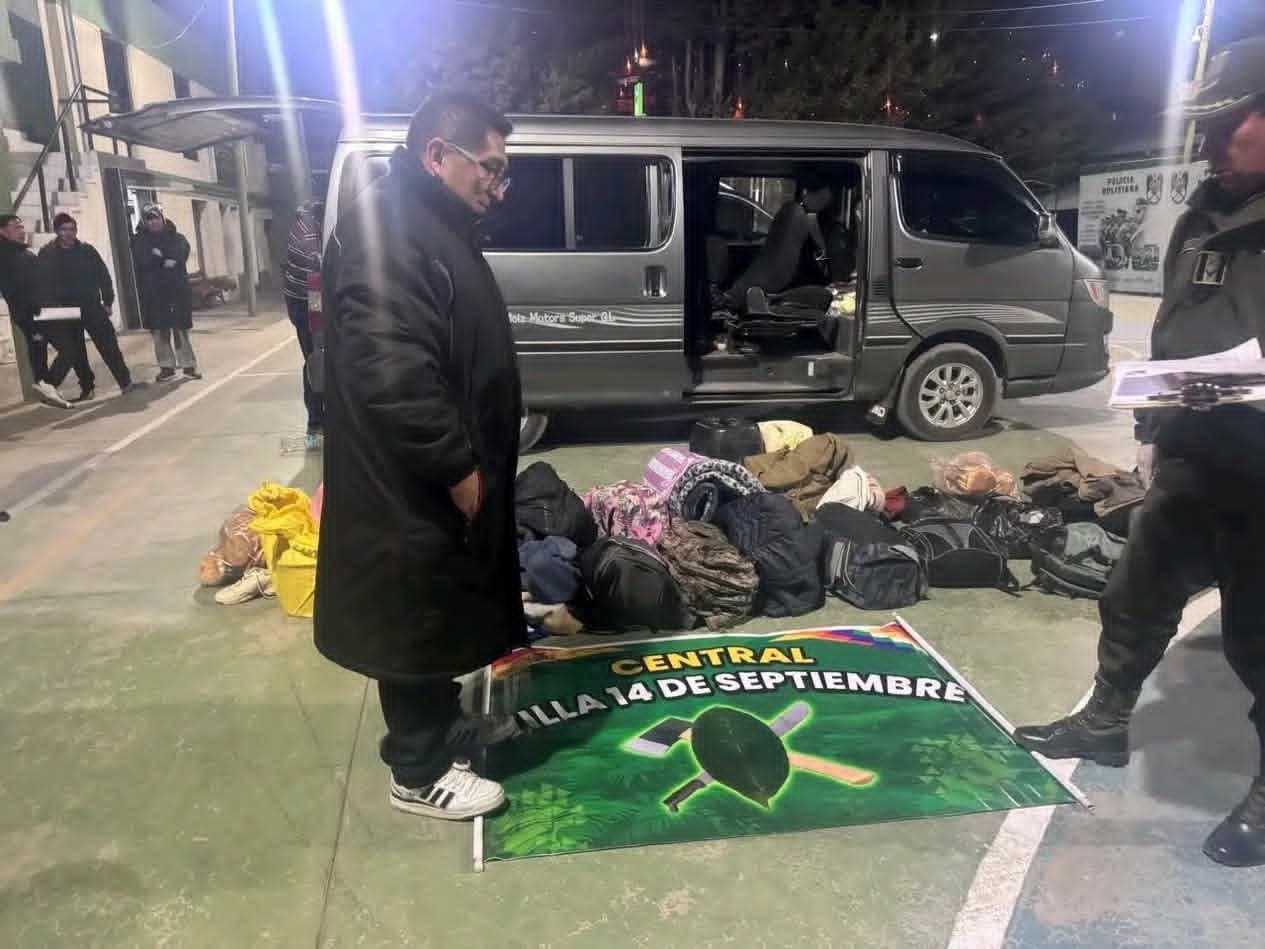 OPERATIVO EN ORURO DEJA SIETE DETENIDOS Y EL SECUESTRO DE BS 92.600