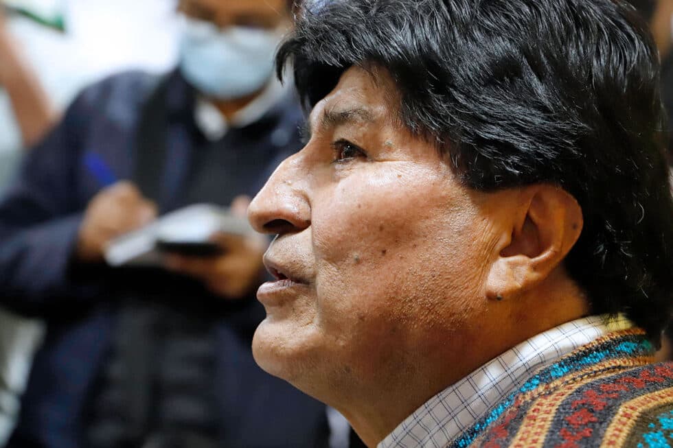 EVO MORALES ACUSA AL GOBIERNO DE “FORZAR UNA GUERRA CIVIL” Y DEFIENDE LAS PROTESTAS EN EL PAÍS