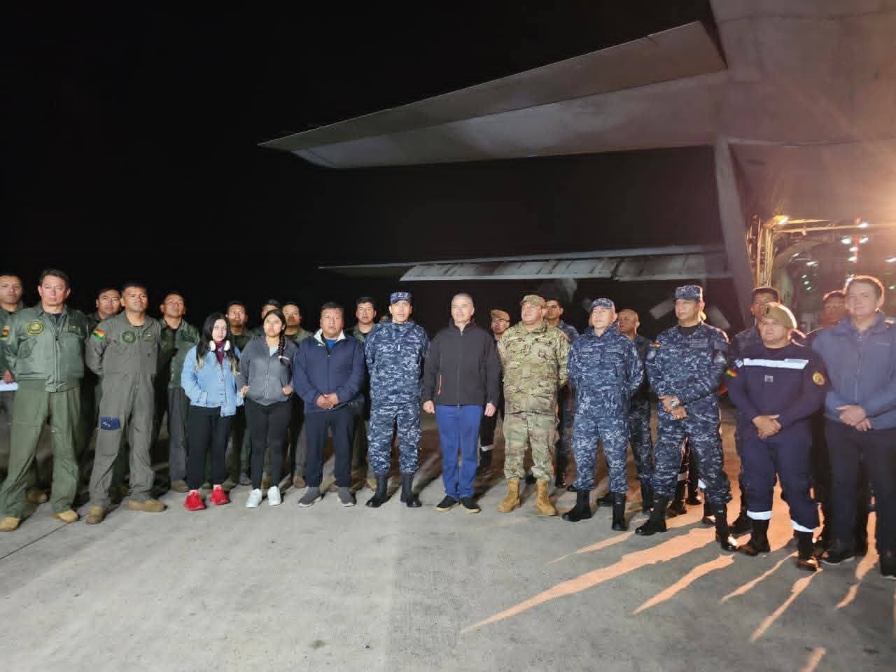 EQUIPO SAR-FAB VUELVE A BOLIVIA TRAS APOYAR EMERGENCIA EN VENEZUELA