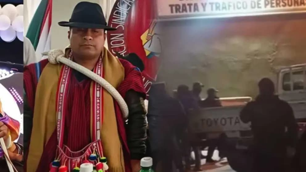 APREHENDEN A DIRIGENTE DE LA CSUTCB POR EL CASO DE LOS BLOQUEOS EN LA PAZ