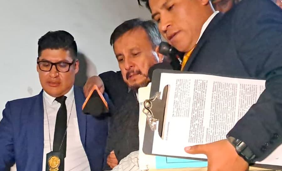 JUEZ DISPONE DETENCIÓN DOMICILIARIA PARA MEDINACELI Y LE IMPONE FIANZA DE BS 100.000