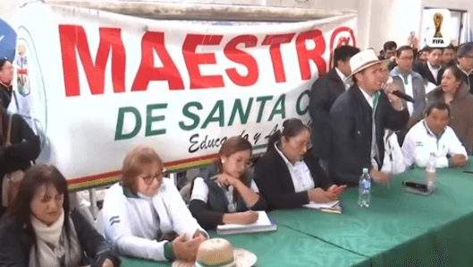 MAESTROS URBANOS EXIGEN AL GOBIERNO CUMPLIR ACUERDOS Y ADVIERTEN CON MOVILIZACIONES