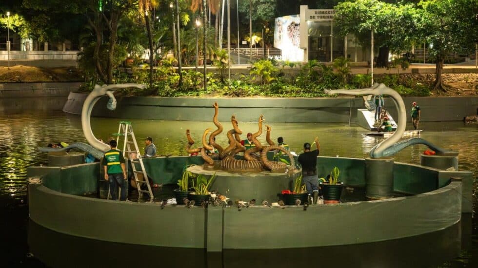 MUNICIPIO DEVUELVE LAS SIRENAS Y LA HIDRA AL PARQUE EL ARENAL