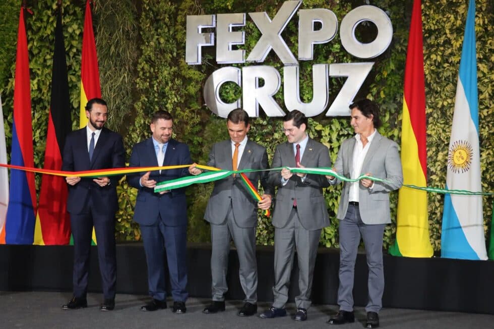 “EXPOCRUZ ES LA BOLIVIA QUE PRODUCE”, AFIRMA FRERKING AL INAUGURAR LA 50.ª EDICIÓN