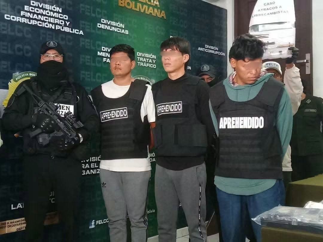 DESARTICULAN PRESUNTA BANDA ACUSADA DE CINCO ATRACOS A LIBRECAMBISTAS Y UN ASESINATO