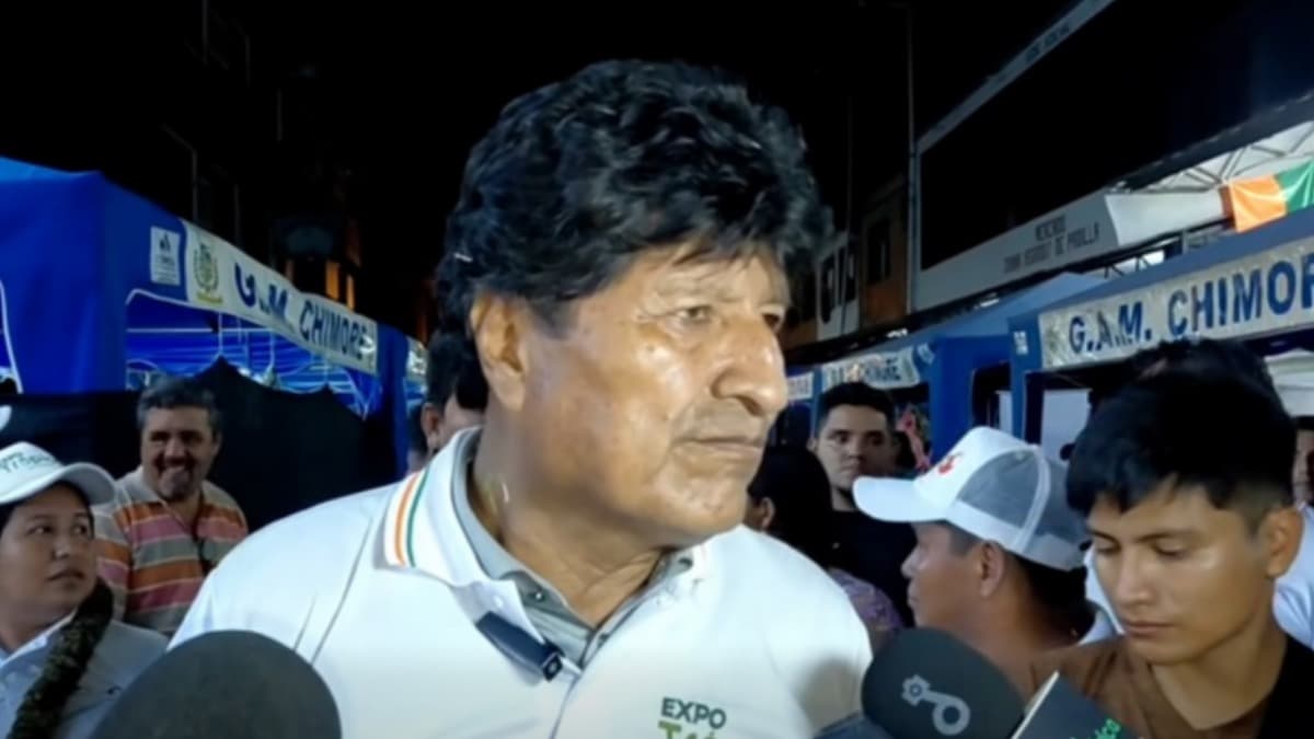 EVO MORALES ADVIERTE CON MOVILIZACIONES CONTRA EL MODELO ECONÓMICO DEL GOBIERNO DE RODRIGO PAZ