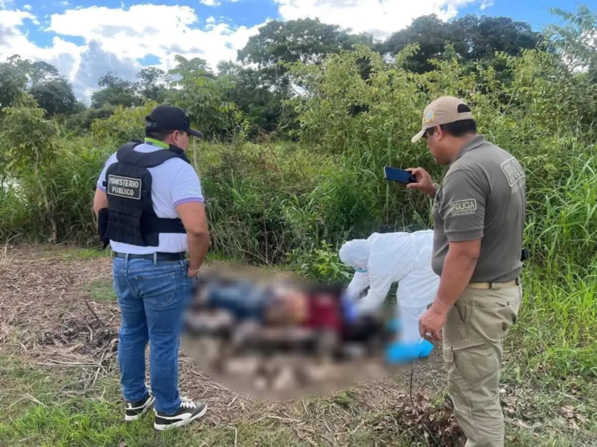 CUERPO SIN VIDA HALLADO EN CARRETERA SANTA CRUZ-BENI