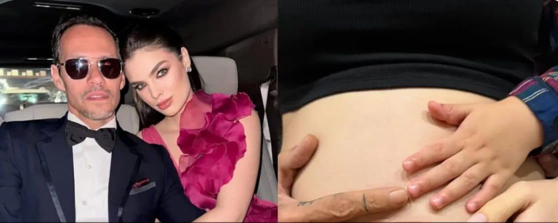 MARC ANTHONY Y NADIA FERREIRA CONFIRMAN NUEVO EMBARAZO EN SU TERCER ANIVERSARIO