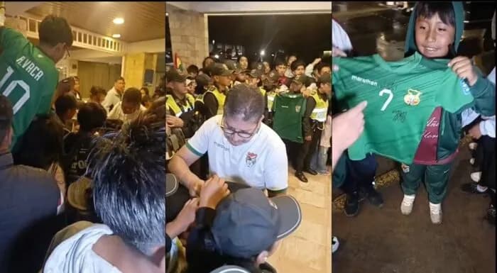 MILES DE HINCHAS RECIBEN A "LA VERDE" EN UNA JORNADA MARCADA POR LA EMOCIÓN Y LA ILUSIÓN MUNDIALISTA