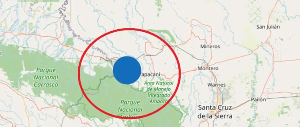 SISMO DE MAGNITUD 4,4 SE REGISTRA EN LA PROVINCIA ICHILO