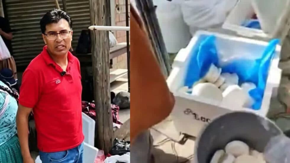 TRAS SU SUSPENSIÓN DEL SENADO, NILTON CONDORI SE DEDICA A LA VENTA DE TRUCHA, QUESO Y OTROS PRODUCTOS