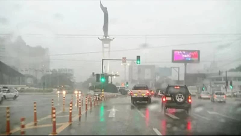 FRENTE FRÍO GOLPEA SANTA CRUZ CON LLUVIAS, VIENTO Y TEMPERATURAS DE HASTA 15°C