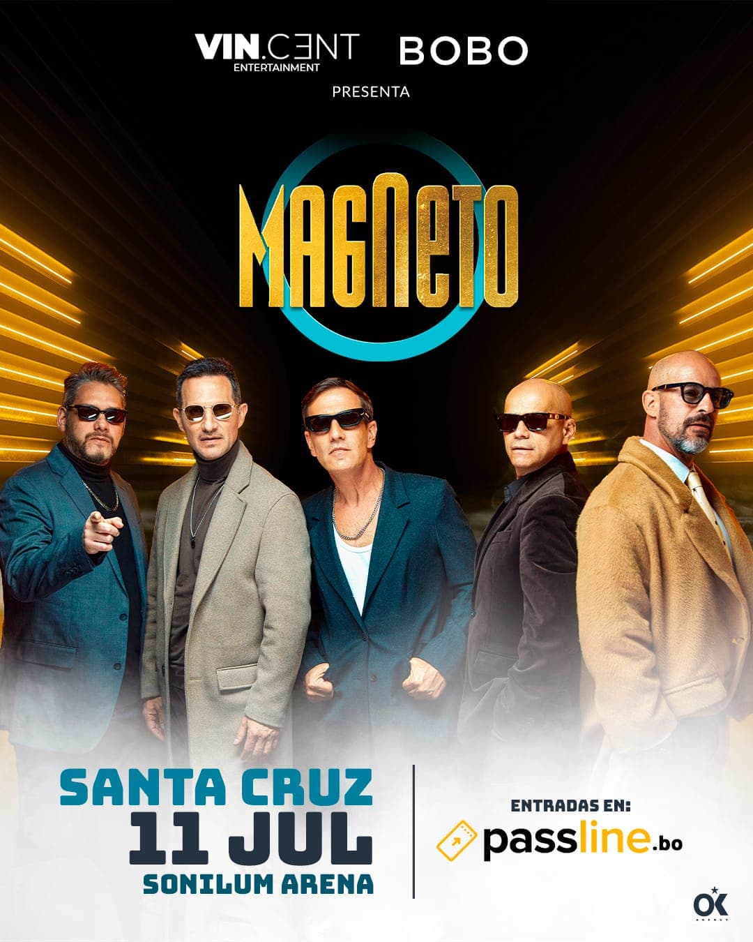 MAGNETO EN CONCIERTO CON UNA NOCHE INOLVIDABLE