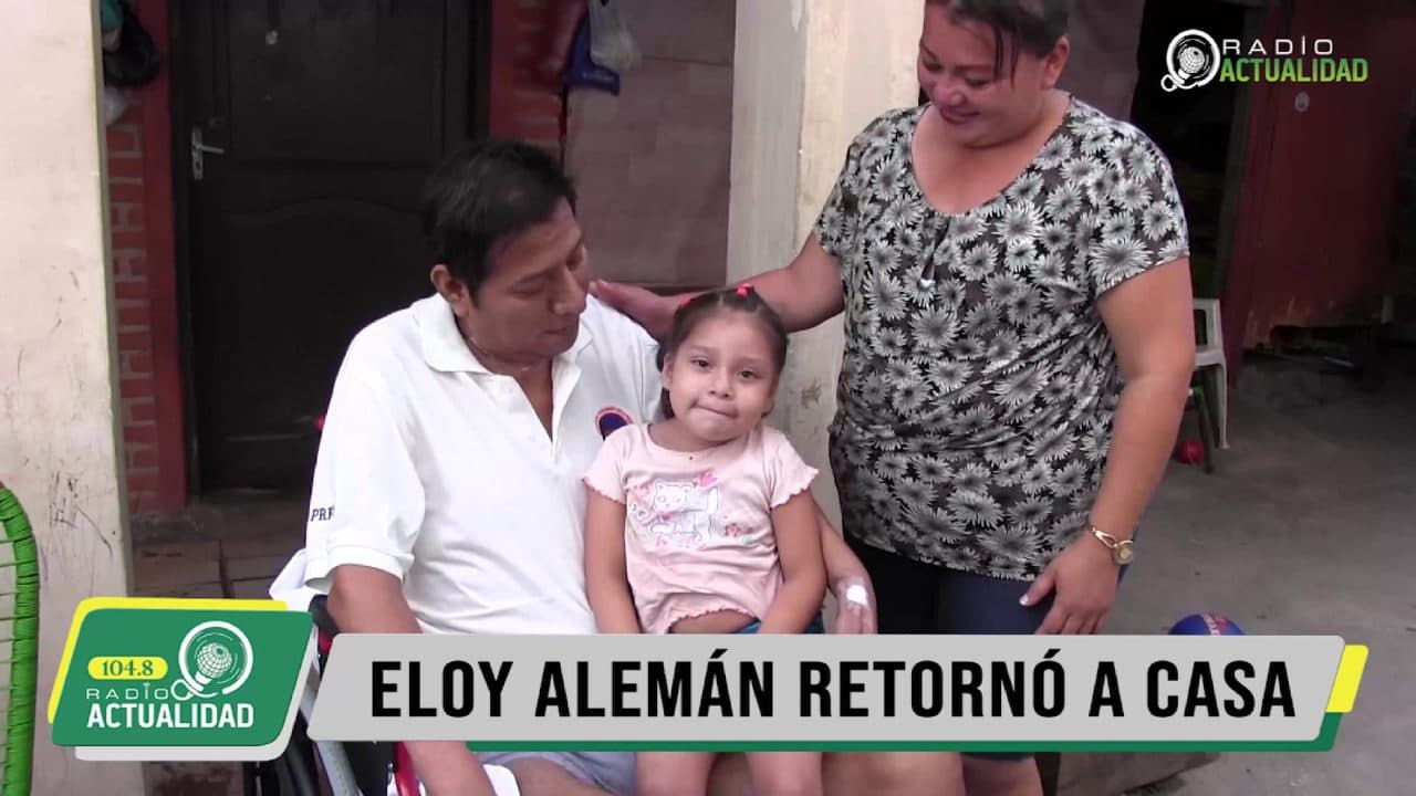 ELOY ALEMÁN RETORNÓ A CASA