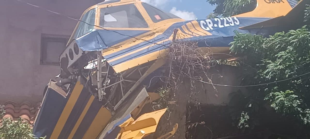 DGAC ELABORARÁ UN INFORME PRELIMINAR DEL ACCIDENTE DE LA AVIONETA EN 30 DÍAS
