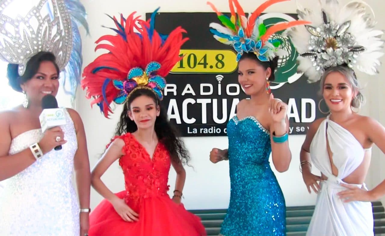 REINAS DE LA CALLE BALLIVIÁN INVITAN A VIVIR EL CARNAVAL DE CALLE