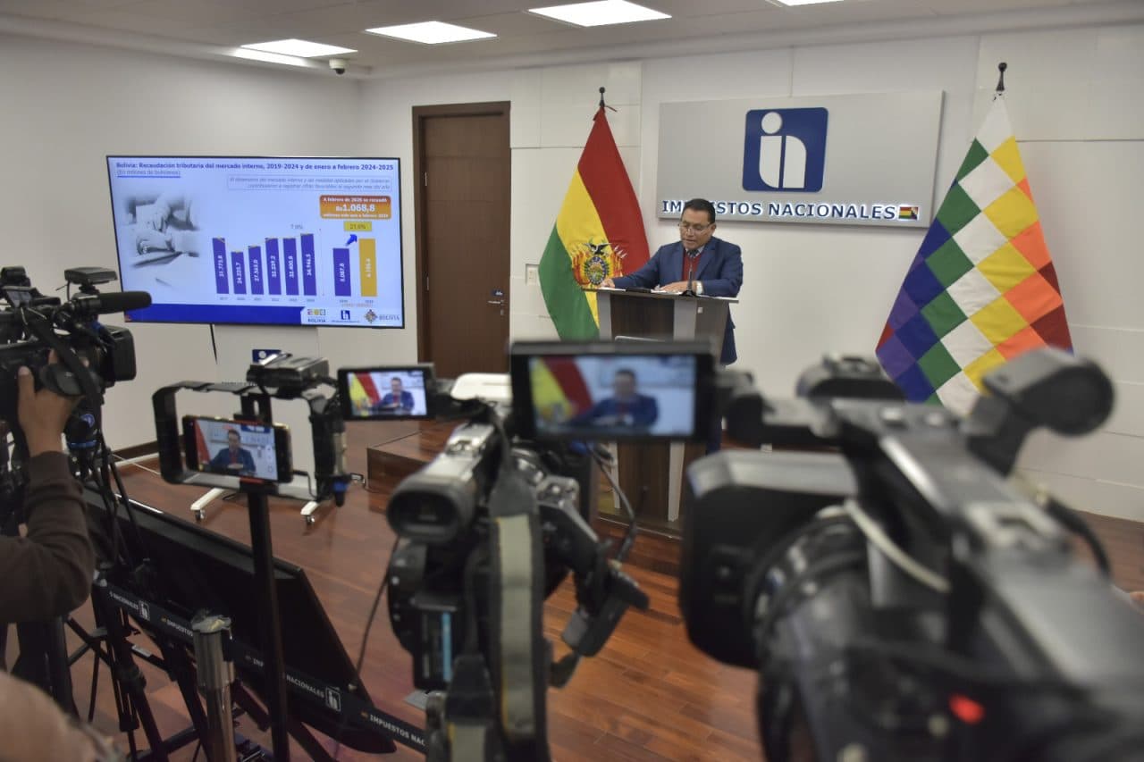 DINAMISMO ECONÓMICO IMPULSÓ CRECIMIENTO DEL 21% DE LA RECAUDACIÓN, A FEBRERO DE 2025