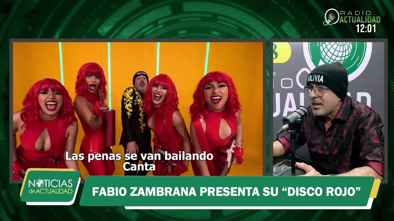 FABIO ZAMBRANA: “NO ME VOY A MORIR SIN UN SEGUNDO HIT MUNDIAL” COMO LA BOMBA