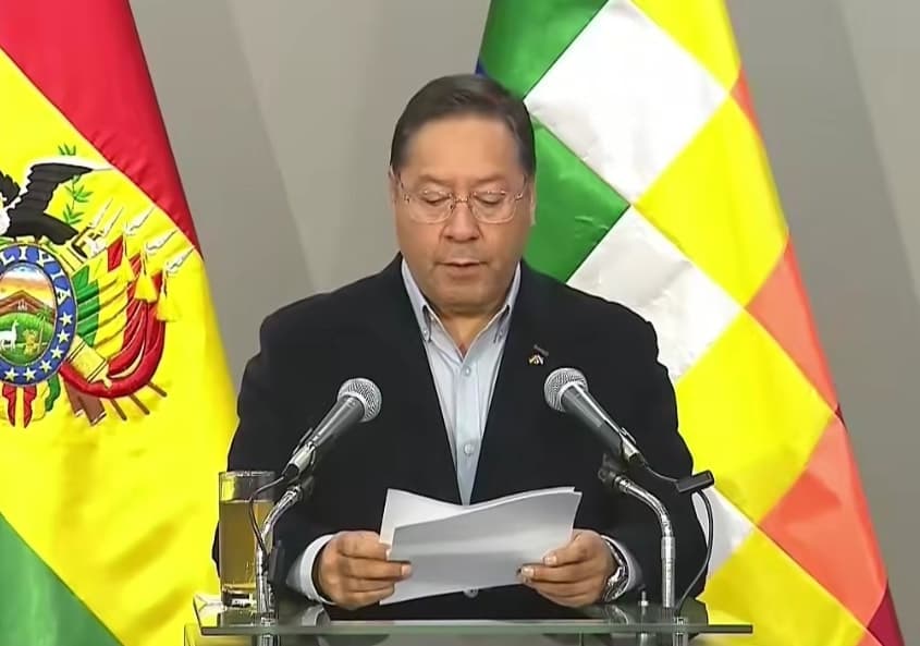 LUIS ARCE ENCABEZA LISTA AL SENADO POR EL MAS TRAS DECLINAR SU CANDIDATURA PRESIDENCIAL